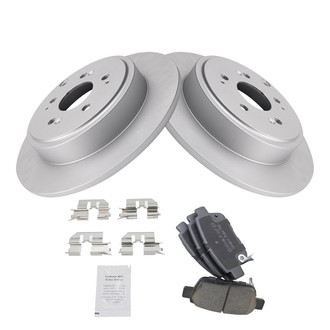 TRQ® - Rear Disc Brake Kit with Ceramic Pads