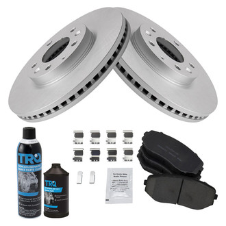 TRQ® - Front Disc Brake Kit with Ceramic Pads