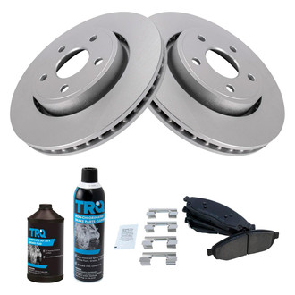 TRQ® - Front Disc Brake Kit with Ceramic Pads