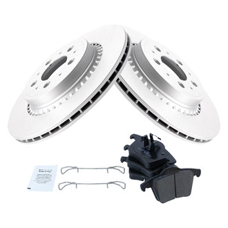 TRQ® - Rear Disc Brake Kit with Ceramic Pads
