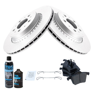 TRQ® - Rear Disc Brake Kit with Ceramic Pads