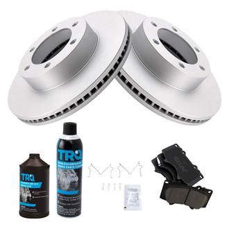 TRQ® - Front Disc Brake Kit with Ceramic Pads