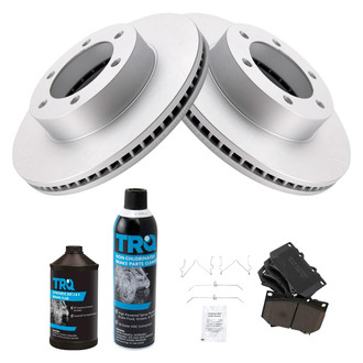 TRQ® - Front Disc Brake Kit with Ceramic Pads
