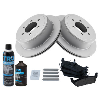 TRQ® - Rear Disc Brake Kit with Ceramic Pads