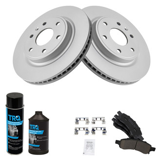 TRQ® - Front Disc Brake Kit with Ceramic Pads