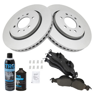 TRQ® - Front Disc Brake Kit with Ceramic Pads