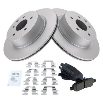 TRQ® - Rear Disc Brake Kit with Ceramic Pads