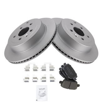 TRQ® - Rear Disc Brake Kit with Ceramic Pads