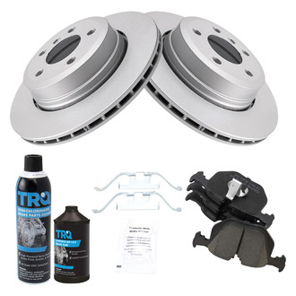 TRQ® - Rear Disc Brake Kit with Ceramic Pads