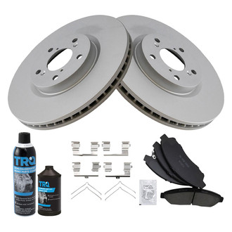 TRQ® - Front Disc Brake Kit with Ceramic Pads