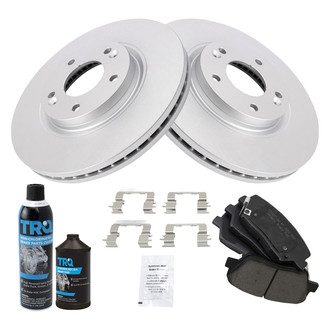 TRQ® - Front Disc Brake Kit with Ceramic Pads