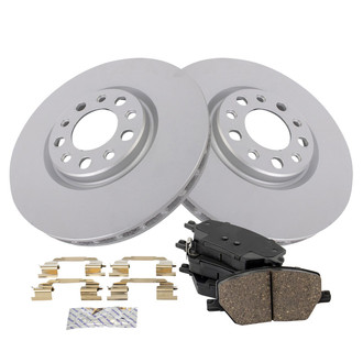 TRQ® - Front Disc Brake Kit with Ceramic Pads
