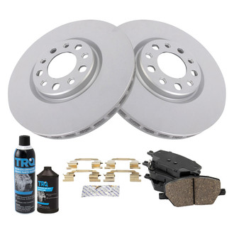 TRQ® - Front Disc Brake Kit with Ceramic Pads