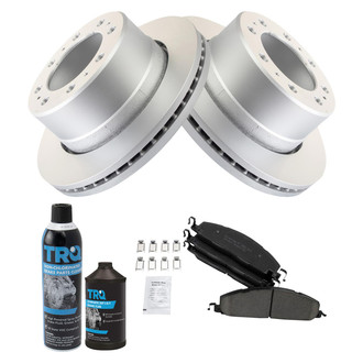 TRQ® - Rear Disc Brake Kit with Ceramic Pads