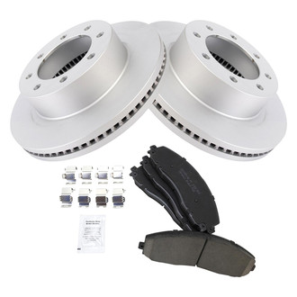 TRQ® - Front Disc Brake Kit with Ceramic Pads