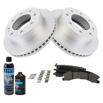 TRQ® - Front Disc Brake Kit with Ceramic Pads