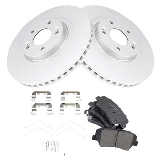 TRQ® - Front Disc Brake Kit with Ceramic Pads