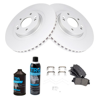 TRQ® - Front Disc Brake Kit with Ceramic Pads