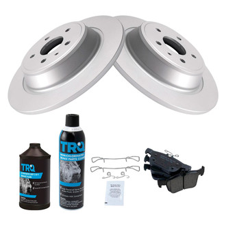 TRQ® - Rear Disc Brake Kit with Ceramic Pads