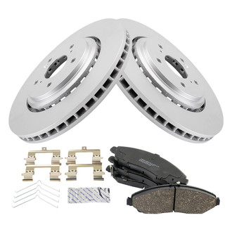 TRQ® - Front Disc Brake Kit with Ceramic Pads