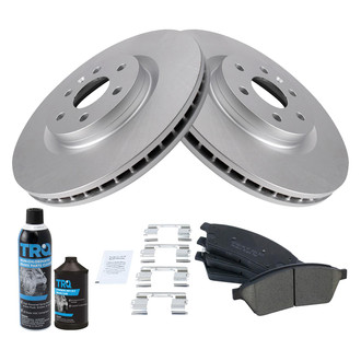 TRQ® - Front Disc Brake Kit with Ceramic Pads