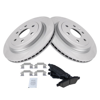 TRQ® - Rear Disc Brake Kit with Ceramic Pads