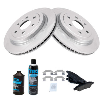 TRQ® - Rear Disc Brake Kit with Ceramic Pads