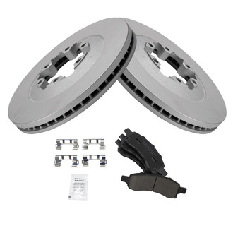 TRQ® - Front Disc Brake Kit with Ceramic Pads