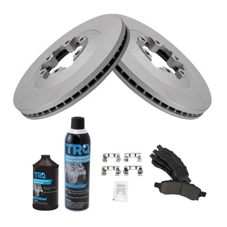 TRQ® - Front Disc Brake Kit with Ceramic Pads