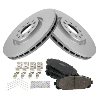 TRQ® - Front Disc Brake Kit with Ceramic Pads