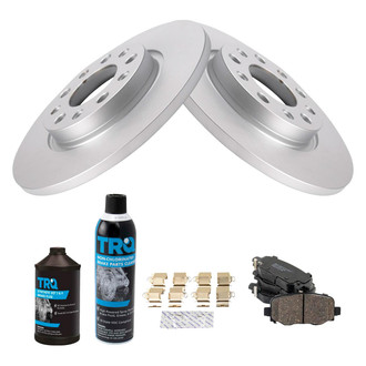 TRQ® - Rear Disc Brake Kit with Ceramic Pads
