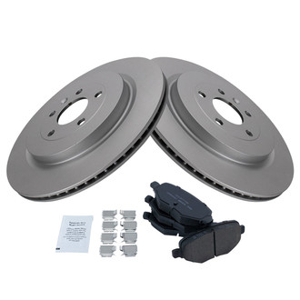 TRQ® - Rear Disc Brake Kit with Ceramic Pads
