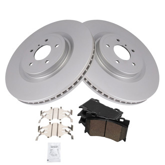 TRQ® - Front Disc Brake Kit with Ceramic Pads