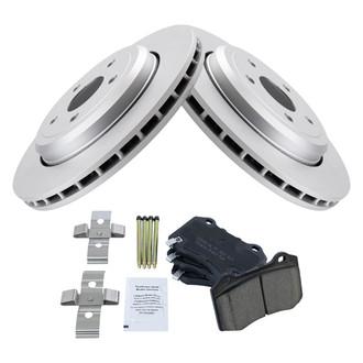 TRQ® - Rear Disc Brake Kit with Ceramic Pads