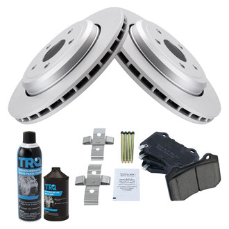 TRQ® - Rear Disc Brake Kit with Ceramic Pads