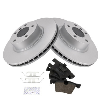TRQ® - Front Disc Brake Kit with Ceramic Pads