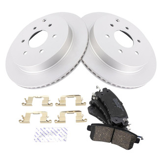 TRQ® - Rear Disc Brake Kit with Ceramic Pads