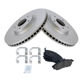 TRQ® - Front Disc Brake Kit with Ceramic Pads