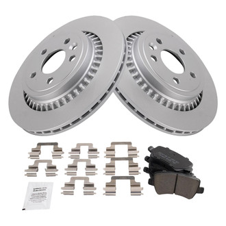 TRQ® - Rear Disc Brake Kit with Ceramic Pads