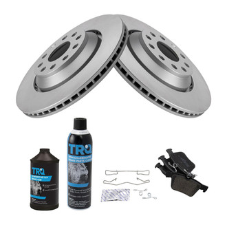 TRQ® - Rear Disc Brake Kit with Ceramic Pads