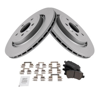 TRQ® - Rear Disc Brake Kit with Ceramic Pads
