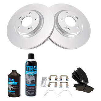 TRQ® - Front Disc Brake Kit with Ceramic Pads