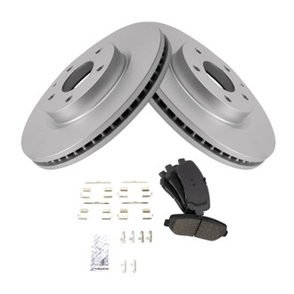 TRQ® - Front Disc Brake Kit with Ceramic Pads
