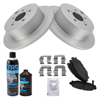 TRQ® - Rear Disc Brake Kit with Ceramic Pads