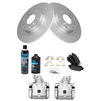 TRQ® - Rear Disc Brake Kit with Ceramic Pads and Calipers