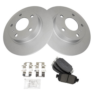 TRQ® - Rear Disc Brake Kit with Ceramic Pads