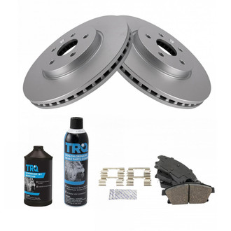 TRQ® - Front Disc Brake Kit with Ceramic Pads
