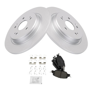 TRQ® - Rear Disc Brake Kit with Ceramic Pads