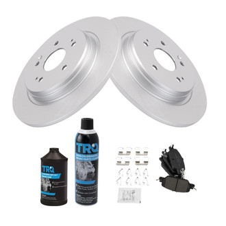 TRQ® - Rear Disc Brake Kit with Ceramic Pads