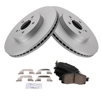 TRQ® - Front Disc Brake Kit with Ceramic Pads